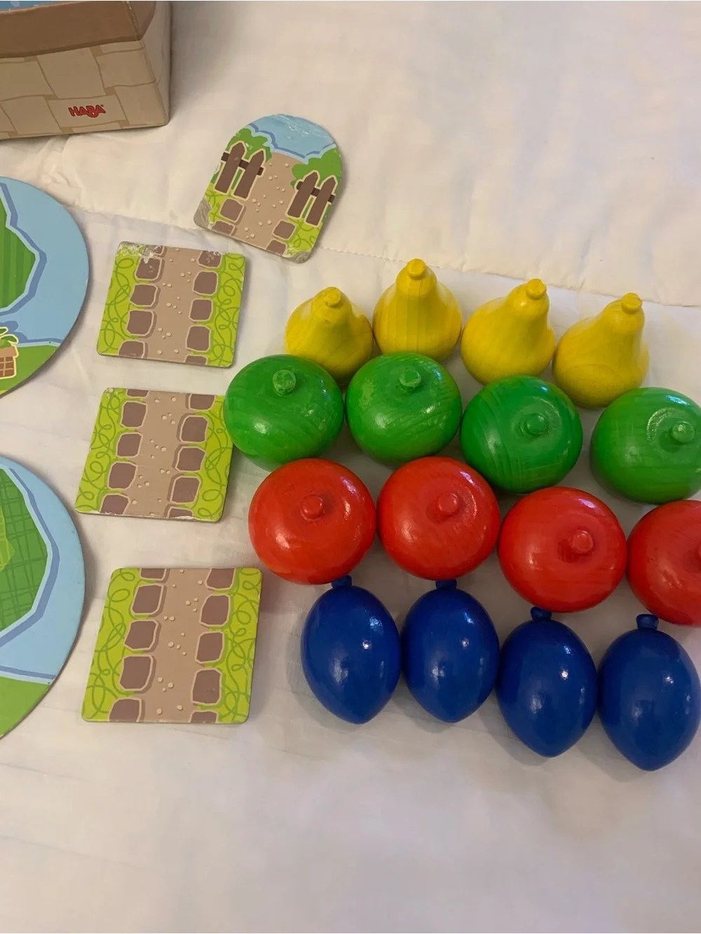 Haba Wooden Fruit First Orchard German Game
